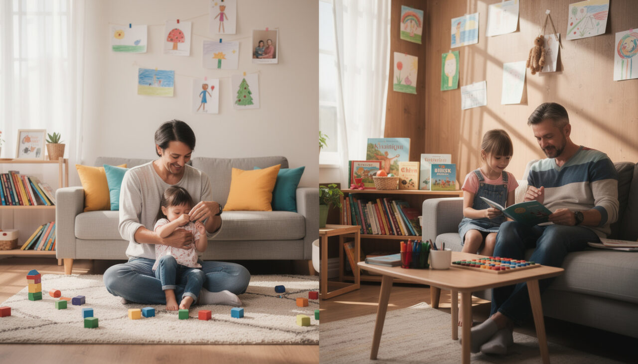 Comment organiser la résidence des enfants après une séparation ?