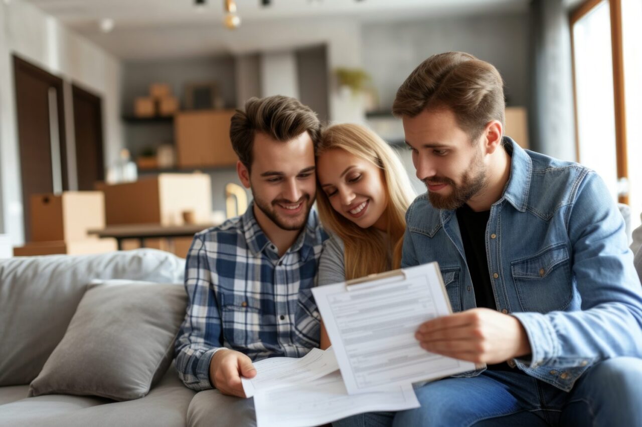 Locataire consultant son contrat de location après plusieurs années dans son logement.